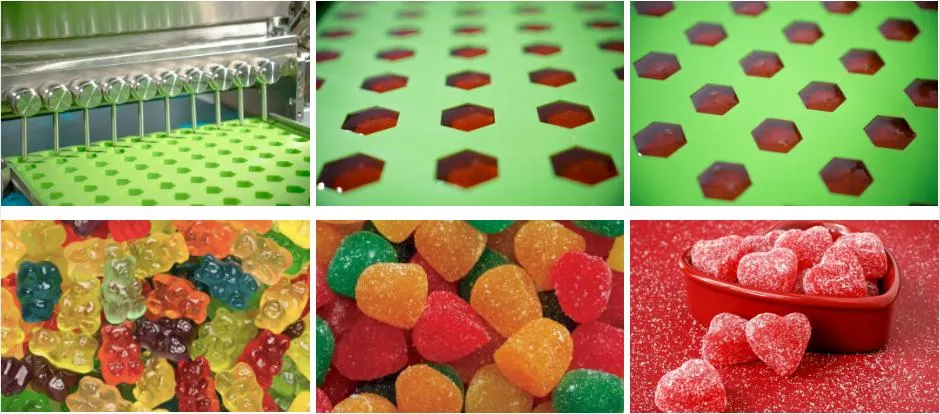 Factory Outlet Hot Sale 10 Pouring Nozzies for Desk Gummy Machine Small Bears Make Machine