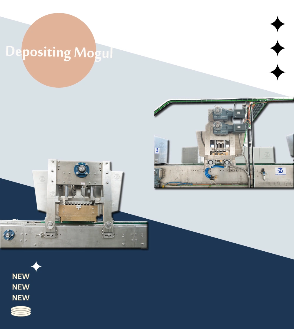 Automatic Starch Moulding Jelly Gummy Candy Making Machine Starch Mogul Line Center Filling Candy Depositing Production Line