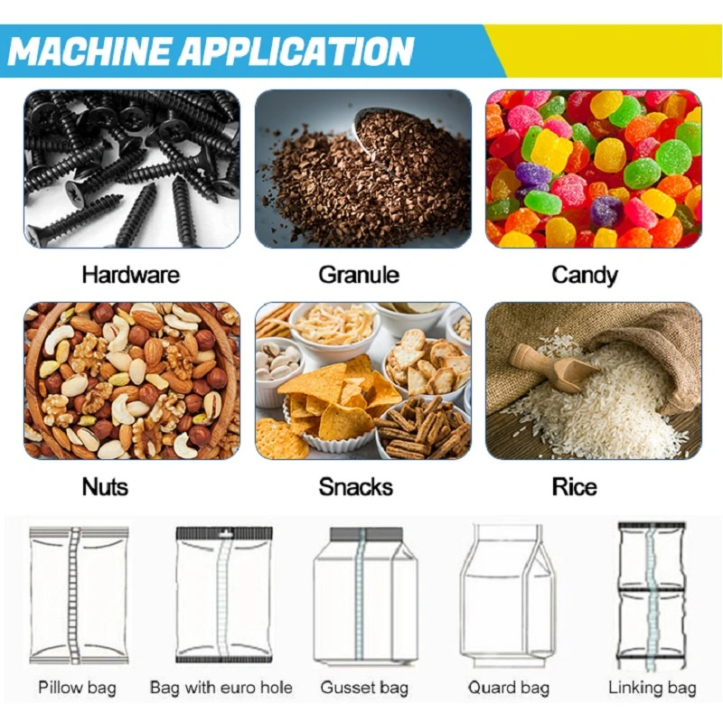 Landpack Ld-320b Corn Puffs Sugar Gummy Bear Candy Counting and Packaging Packing Machine