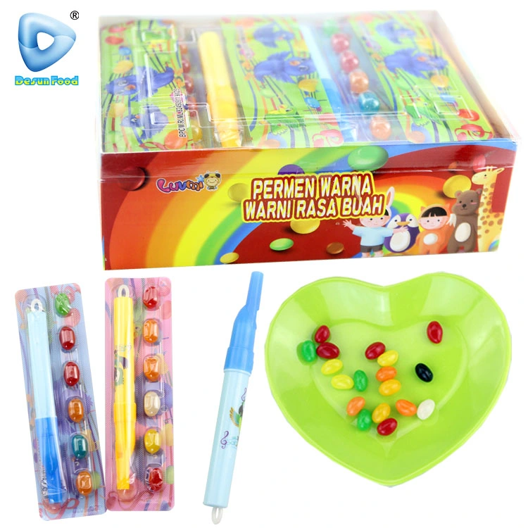 Hot Selling Whistle Flute Toys with Fruity Jelly Bean Soft Candy