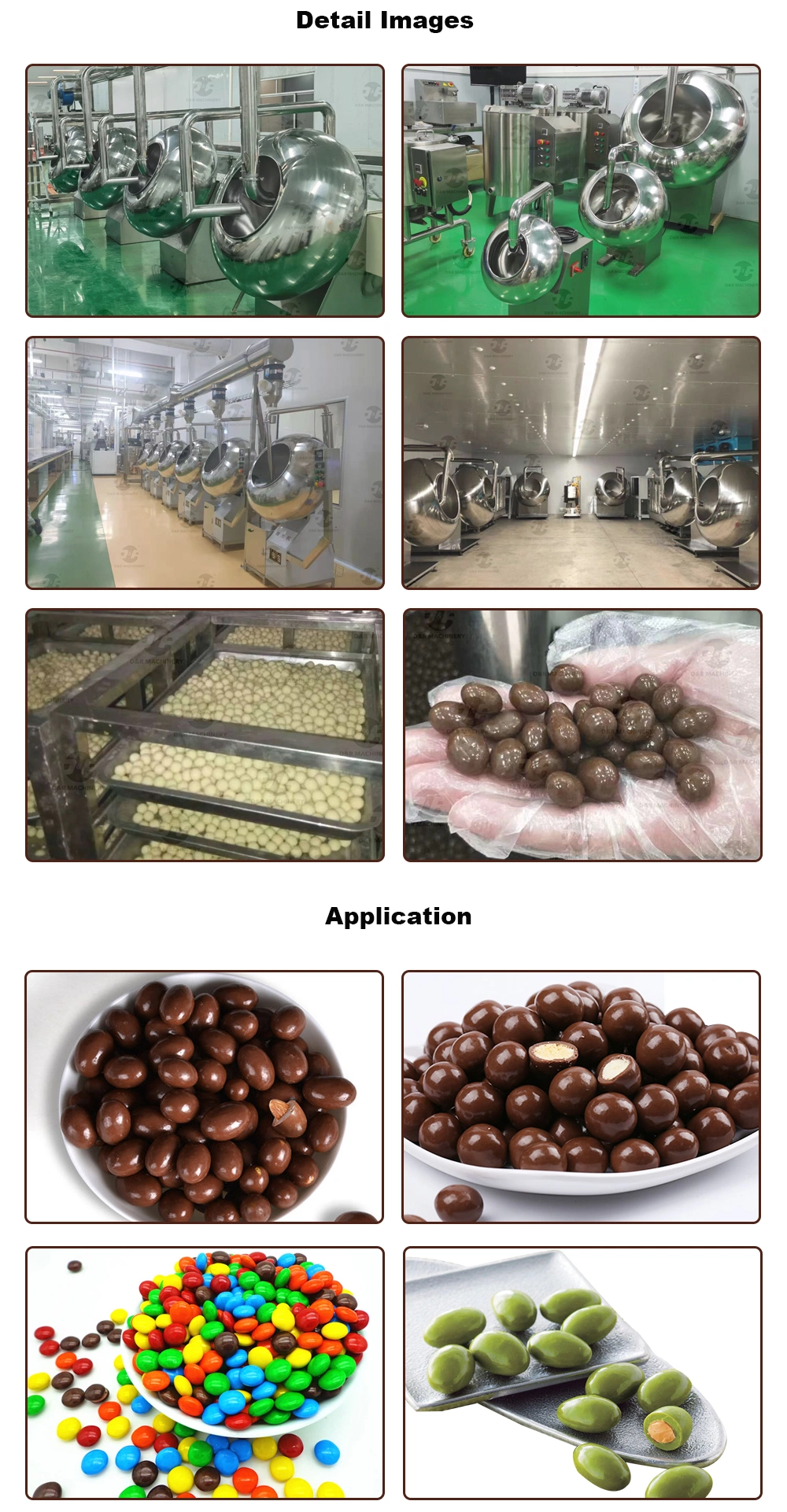 Customized Dragee Chocolate Candy Sugar Coating Chocolate Polishing Machine Chocolate Coating Pan Mini Coating Drum Peanut Coating Machine