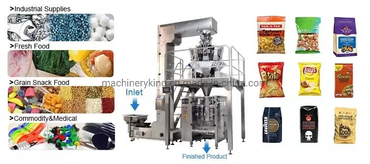 Full Automatic Weight Soft Gummy Bear Candy Packing Machine