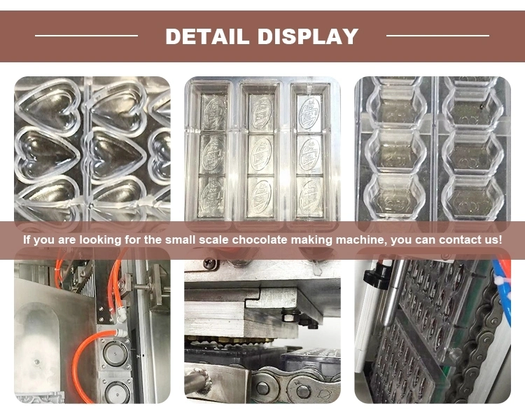 Automatic Chocolate Making Machine with Depositor and Cooling Tunnel