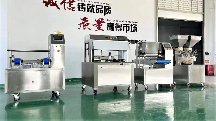 Factory Selling Small Automatic Cookie Making Depositor Machine Line