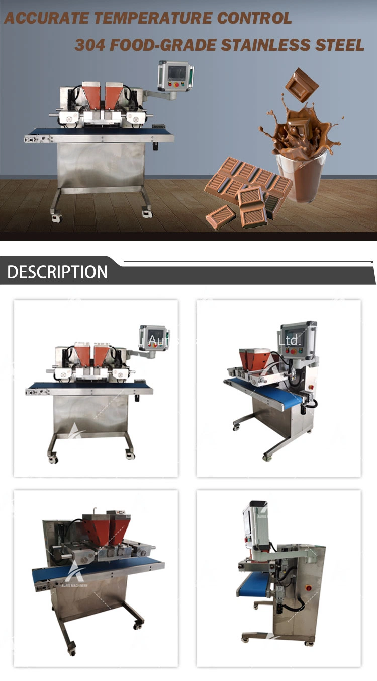 Automatic Chocolate Depositor Machine Chocolate Bar Making Depositing Pouring Production Line