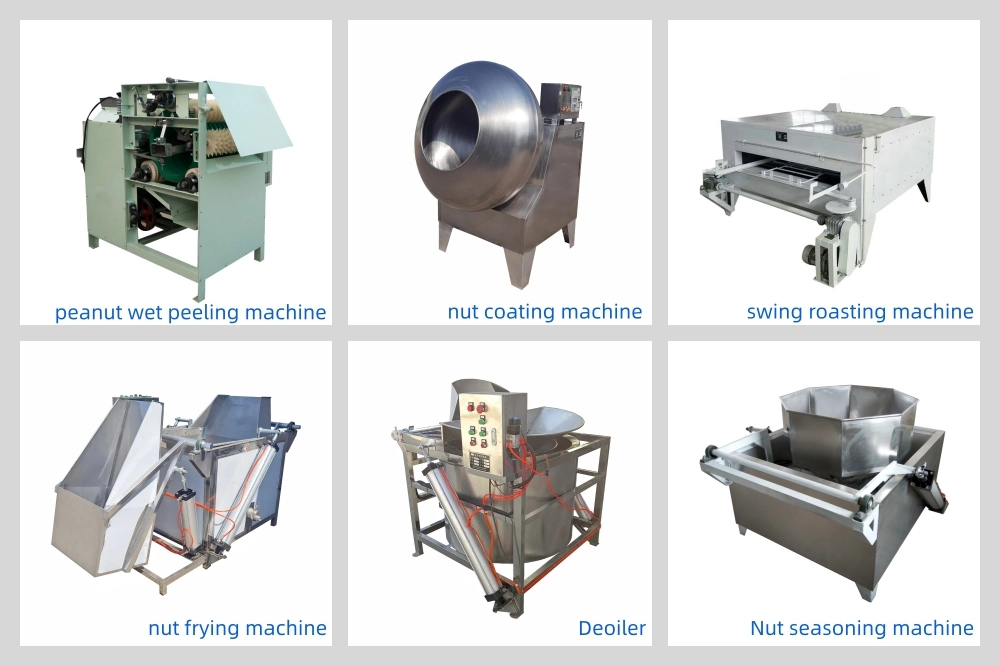 Chocolate Sugar Candy Flour Raisin Almond Nut Peanut Bean Coating Processing Machine