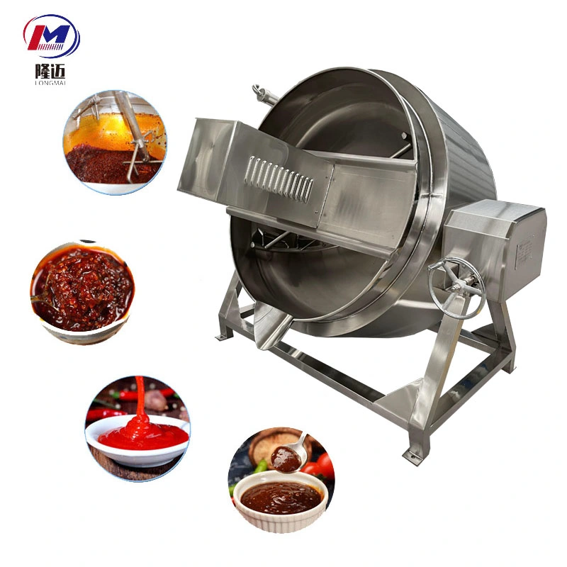 Candy Caramel Soup Kettle Stove Syrup Jam Cooker Sauce Cooking Mixer Machine Mixing Kettle Boiling Cooking Pot Industrial Cooker