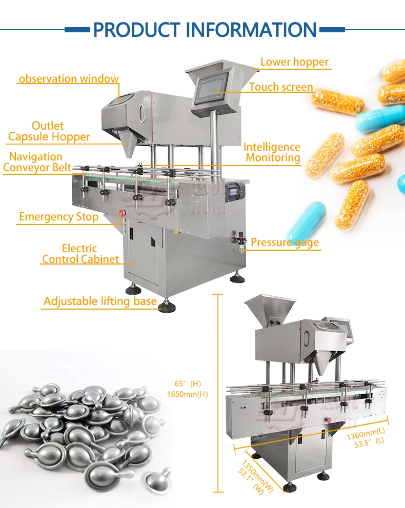 Js-8 Automatic Soft Bear Candy Counting and Packaging Machine