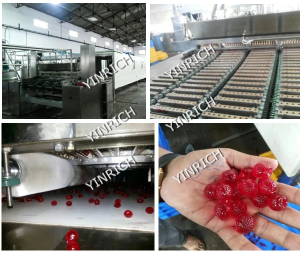 Candy Deposited Processing Worm Jelly Candy Production Line (GDQ600)