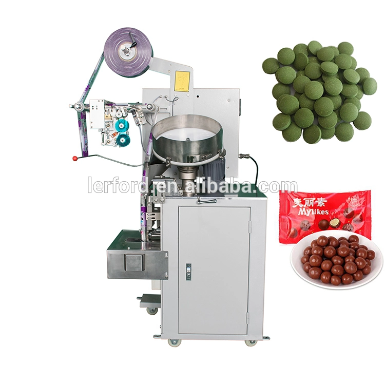 New Small Scale Vertical Granule Four Side Counting Sealing Packing Machine