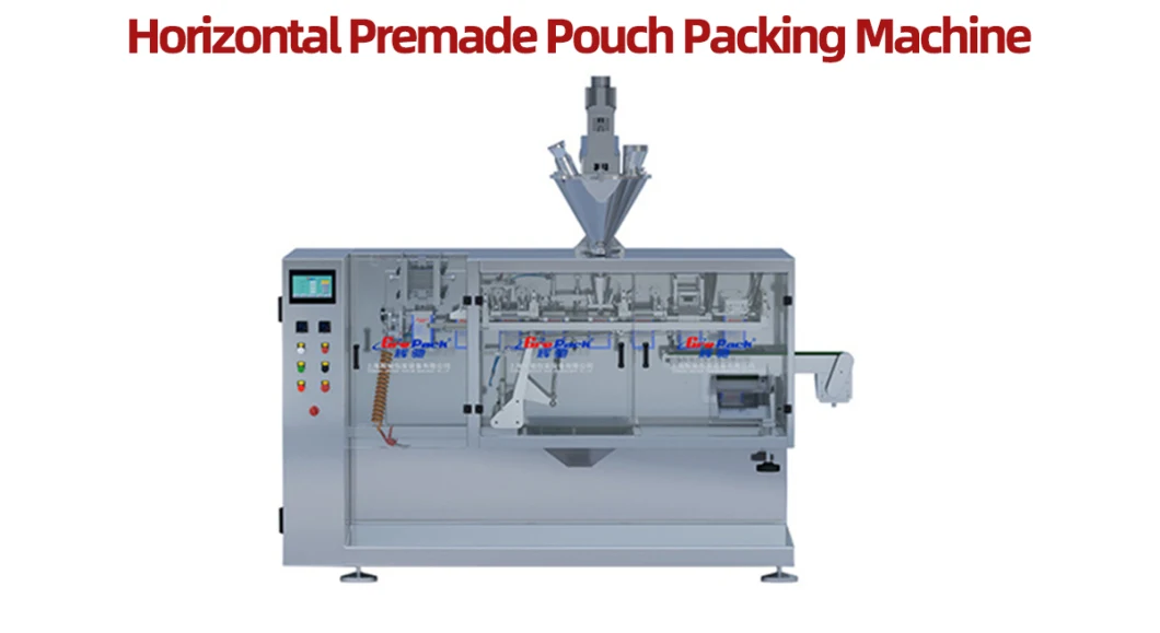 Grepack Automatic Bubble Gum Sweets Gummy Bear Candy Doypack Pouch Premade Bag Packing Machine