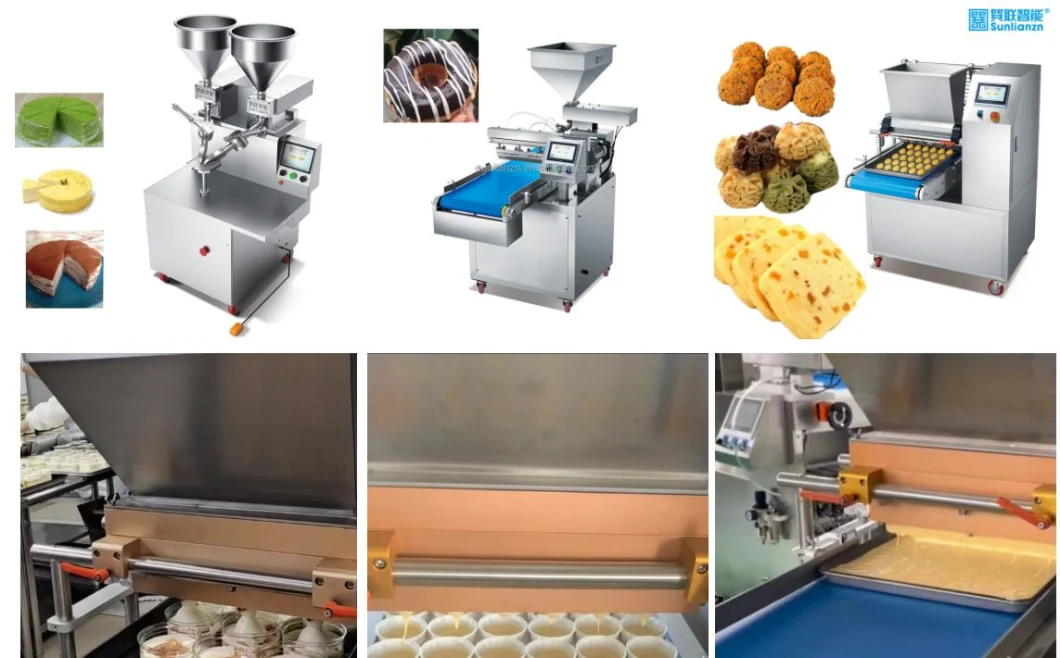 Factory Selling Small Automatic Cookie Making Depositor Machine Line