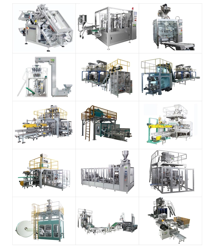 Puff Corn Soft Candy and Nuts Automatic Pre-Made Pouch Doypack Packing Machine Granules Packaging Machine with Multihead Weigher