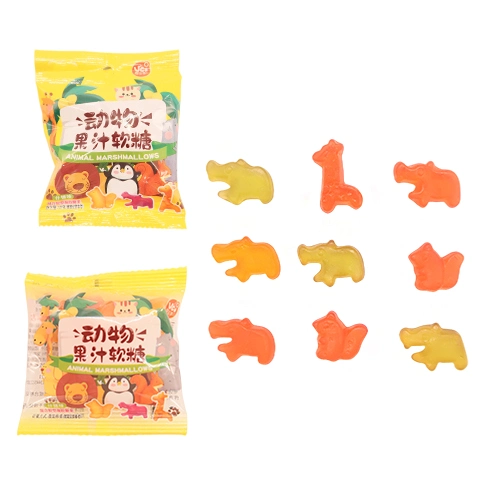 Manufacturer Wholesale Halal OEM Hot Sell Animal Shape Gummy Candy