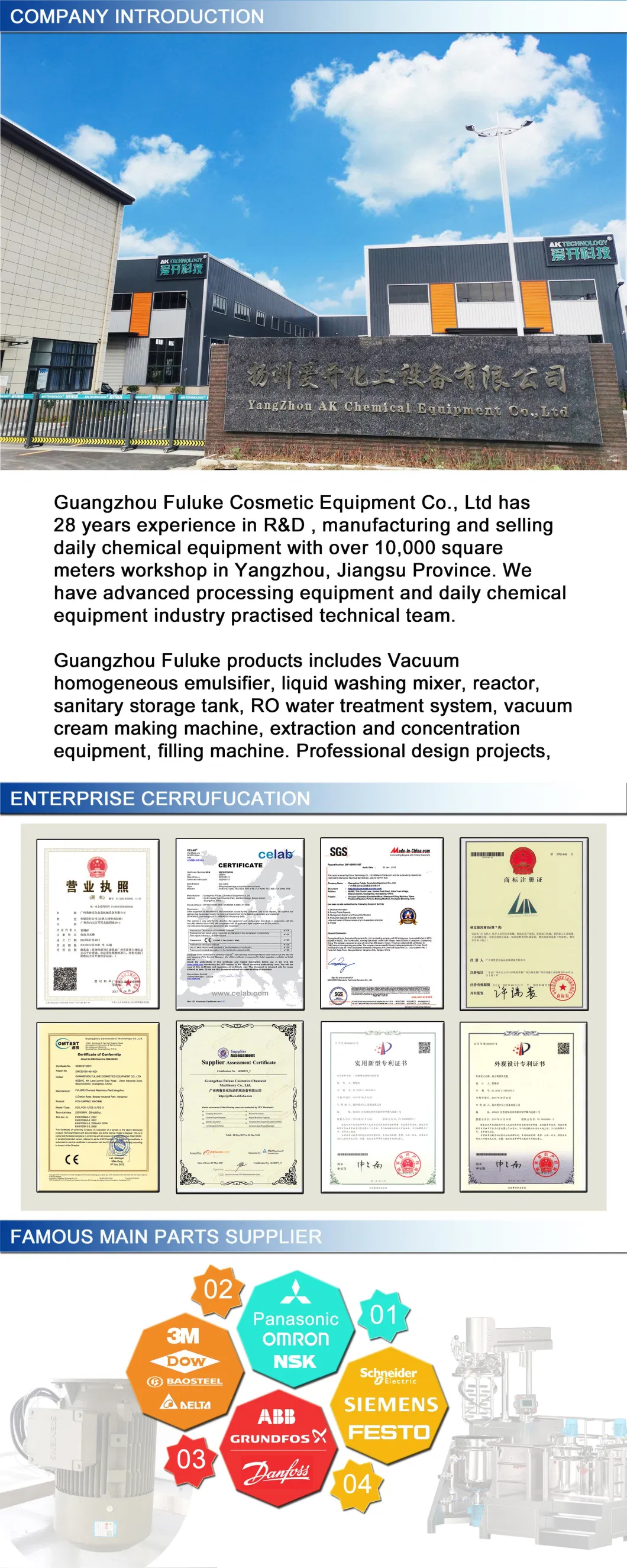 F01 Vacuum Cosmetic Cream/ Petroleum Jelly/ Body Lotion / Face Cream / Margarine Making Machine Hydraulic Lifting Emulsifying Mixer Homogenizer Mixing Machine