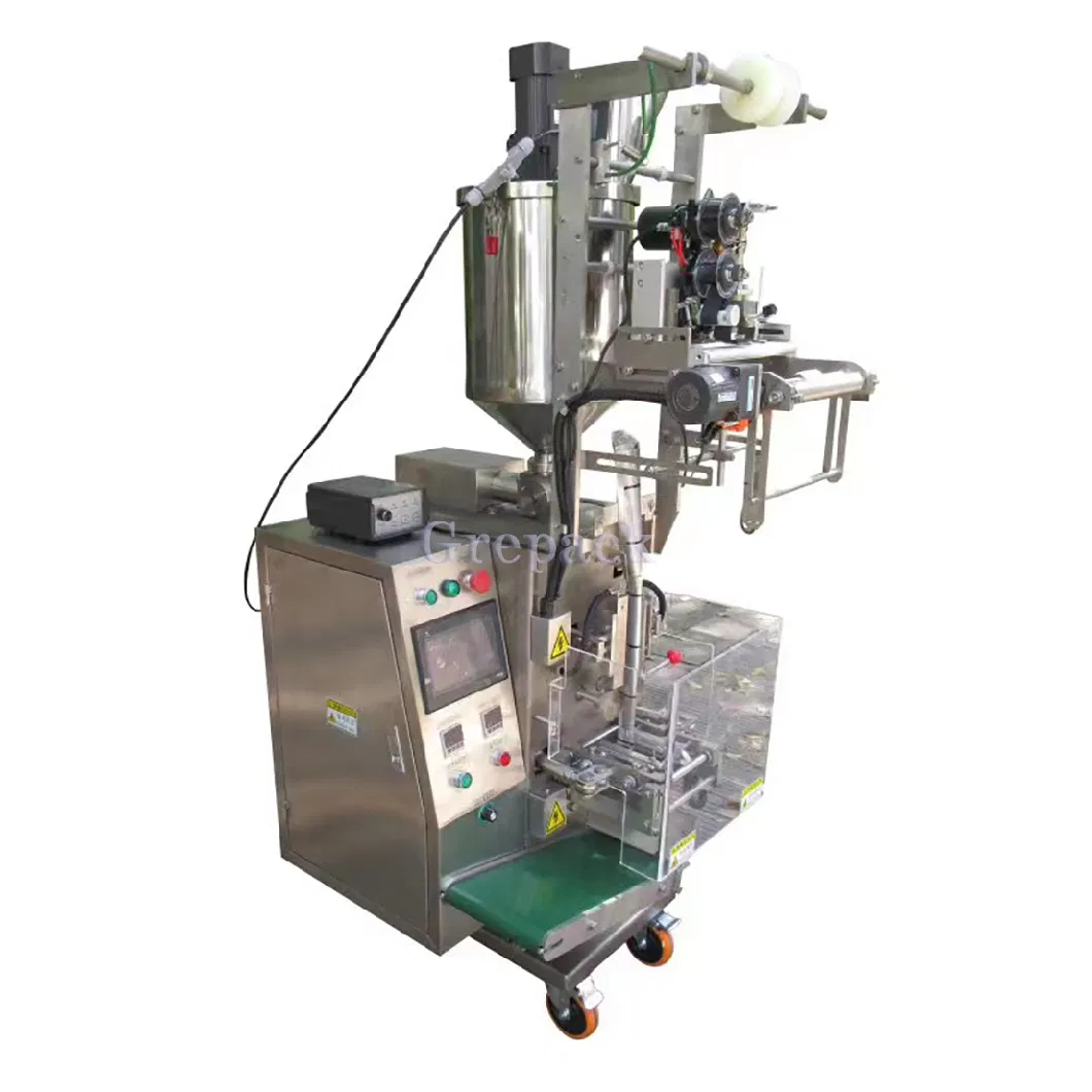 Automatic Ice Candy Liquid Sachet Packaging Machine Small Vertical Jelly Stick Ice Ice Lolly Packing Machine