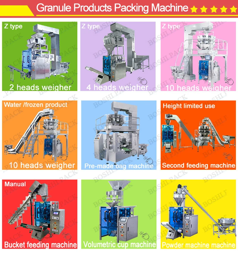 Automatic Multihead Weigher Gummy Bear Candy Candies Packaging Machine Gummies Soft Candy Packing Machine