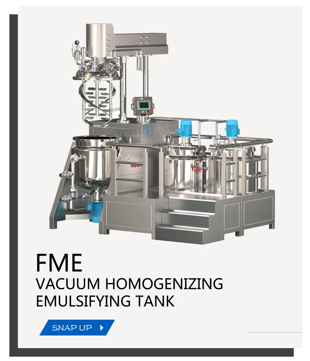 A01 Mayonnaise / Petroleum Jelly/ Body Lotion / Face Cream / Margarine Making Machine Sauce Cream Homogenizing Mixing Machine