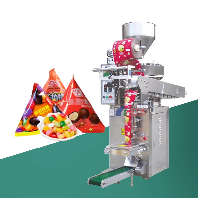 Semi Automatic Mixed Nuts Snack Peanut Beans Seeds Granule Gummy Candies Gum Balls Food Packaging Machine