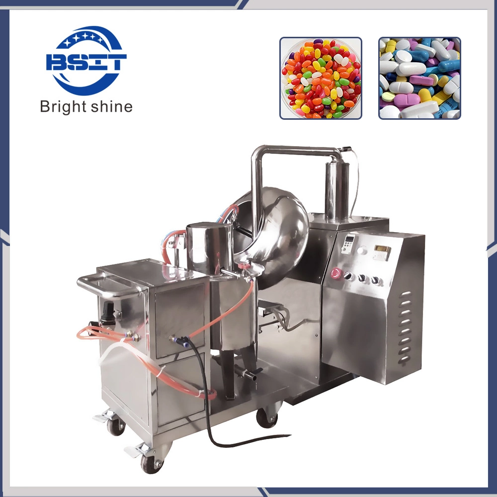 Lab Model Film Coating Machine Via Coating Drum