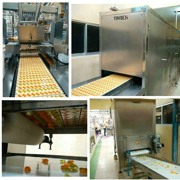 Candy Machinefully Automatic Complete Christmas Jelly Candy Depositing Line Gdq300b with Ce