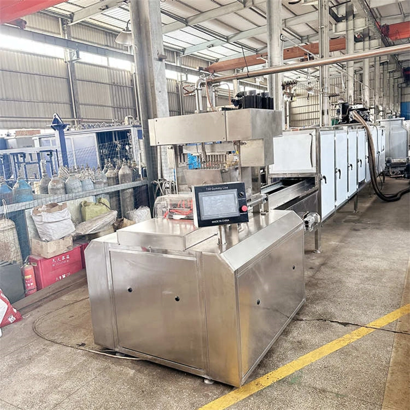 Automatic Gelatin Gummy Machine Gummy Making Machine Soft Jelly Candy Production Line