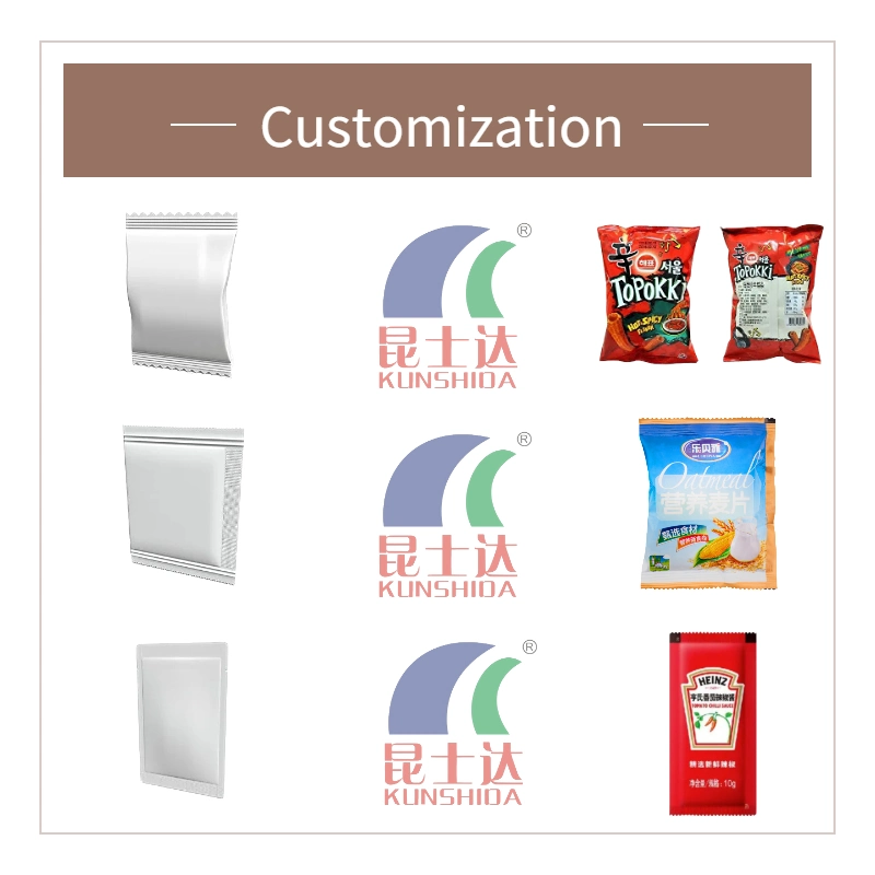 Semi Automatic Mixed Nuts Snack Peanut Beans Seeds Granule Gummy Candies Gum Balls Food Packaging Machine