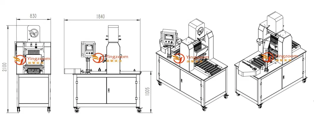 Small Capacity Soft and Hard Candy Making Machine Candy Depositor for Gummies