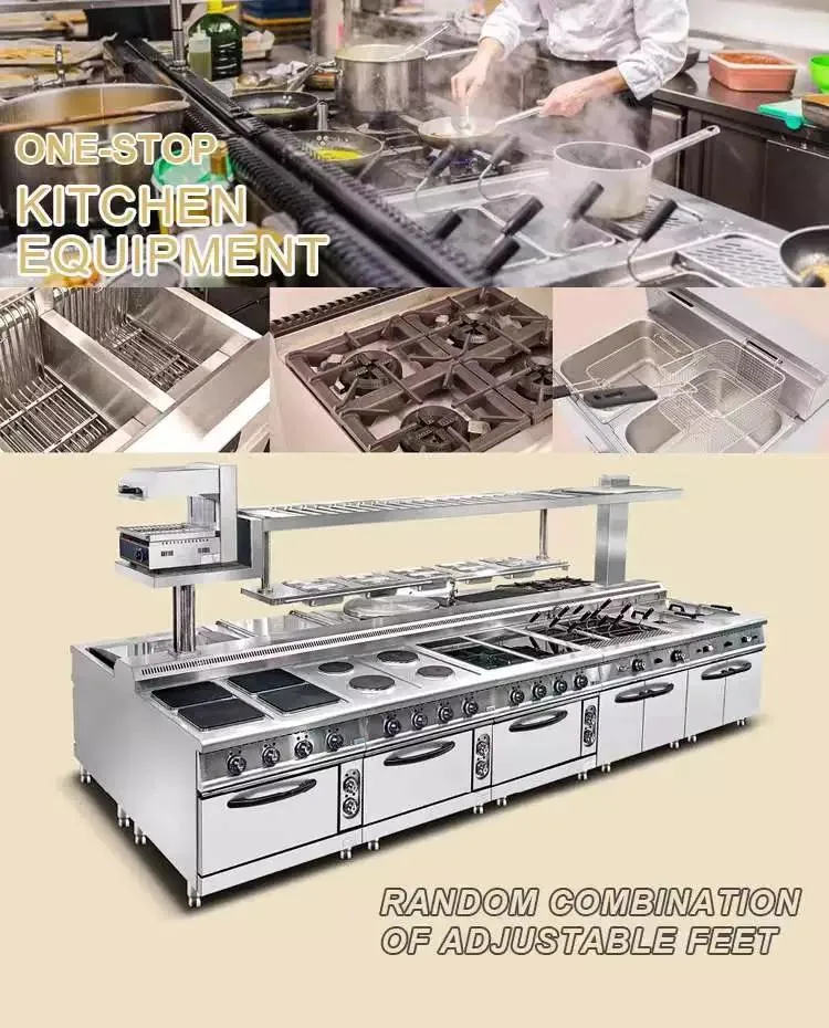 Heavybao China Manufacturer Commercial Stainless Steel Hotel Restaurant Kitchen Equipment