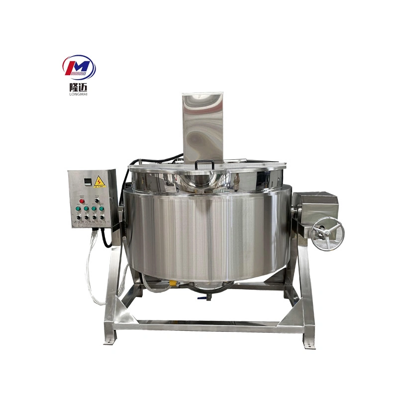 Candy Caramel Soup Kettle Stove Syrup Jam Cooker Sauce Cooking Mixer Machine Mixing Kettle Boiling Cooking Pot Industrial Cooker