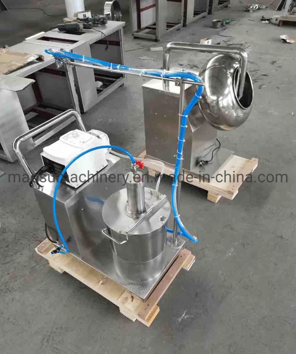 Automatic Candy Chocolate Nuts Polishing Coating Machine Drum