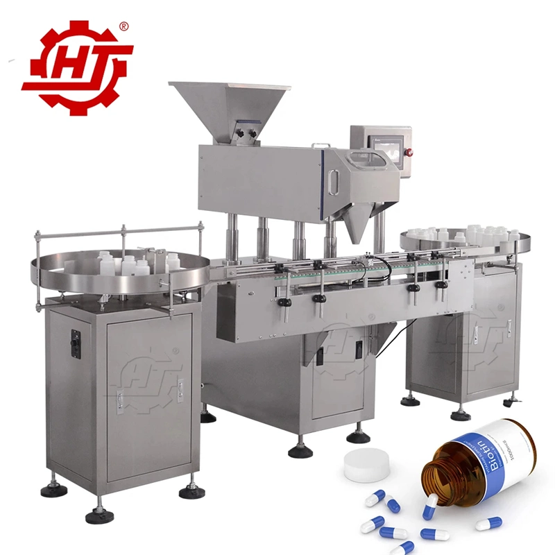 Js-8 Automatic Soft Bear Candy Counting and Packaging Machine