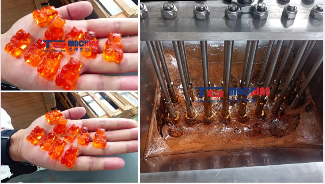 Semi Automatic Soft Jelly Candy Making Machine and Production Line /Candy Depositing Line /Hard Candy Machine