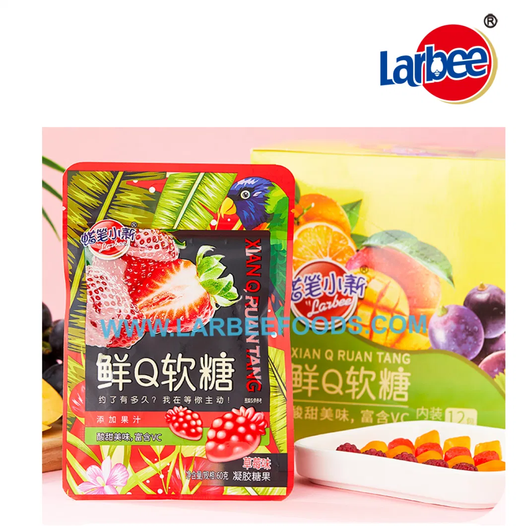 Larbee Food Fruit Flavor Candy Manufacturers Gummy Candy