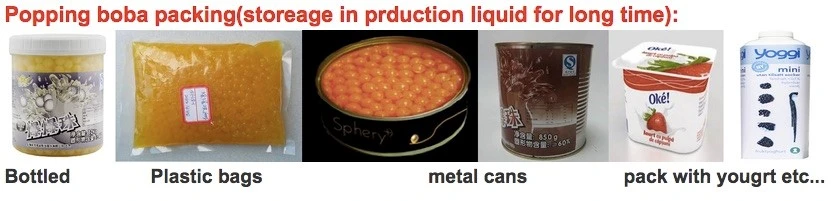 Automatic Advanced Popping Boba Production Line