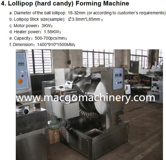 Candy Center Filled Toffee Moulding Machine/Making Machine