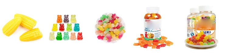 Easy Cleaning Gummy Bear Candy for Sale Vitamin Biotin Skincare Gummy Jelly Soft Candy Making Machine