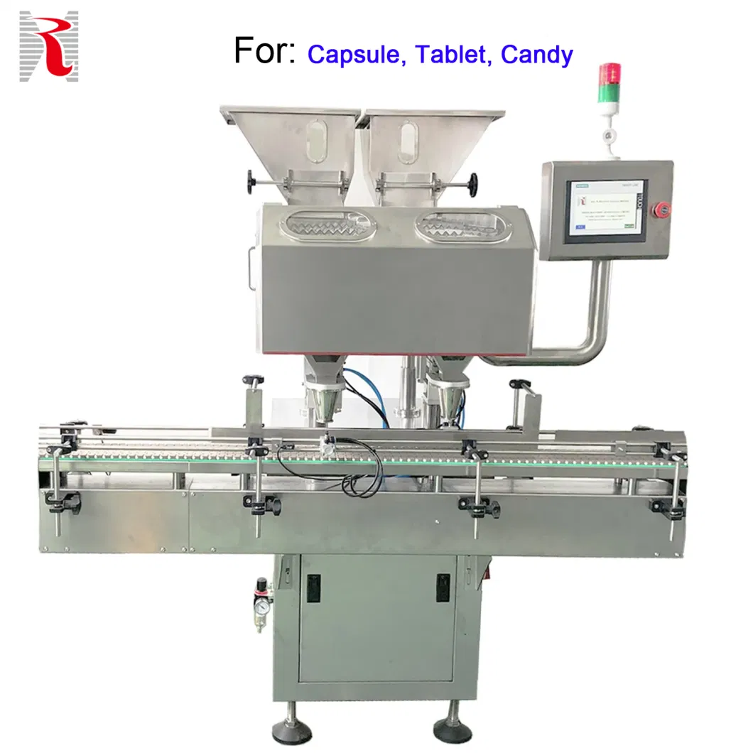 Automated Soft Gel Capsule Gummy Counter Semi Automatic Tablet Capsule Counting Machine