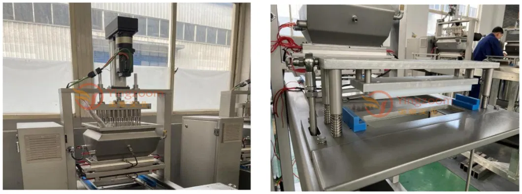 Yz20s Max Servo Gummy/Jelly Candy Depositor with Demoulding System Soft Making Machine