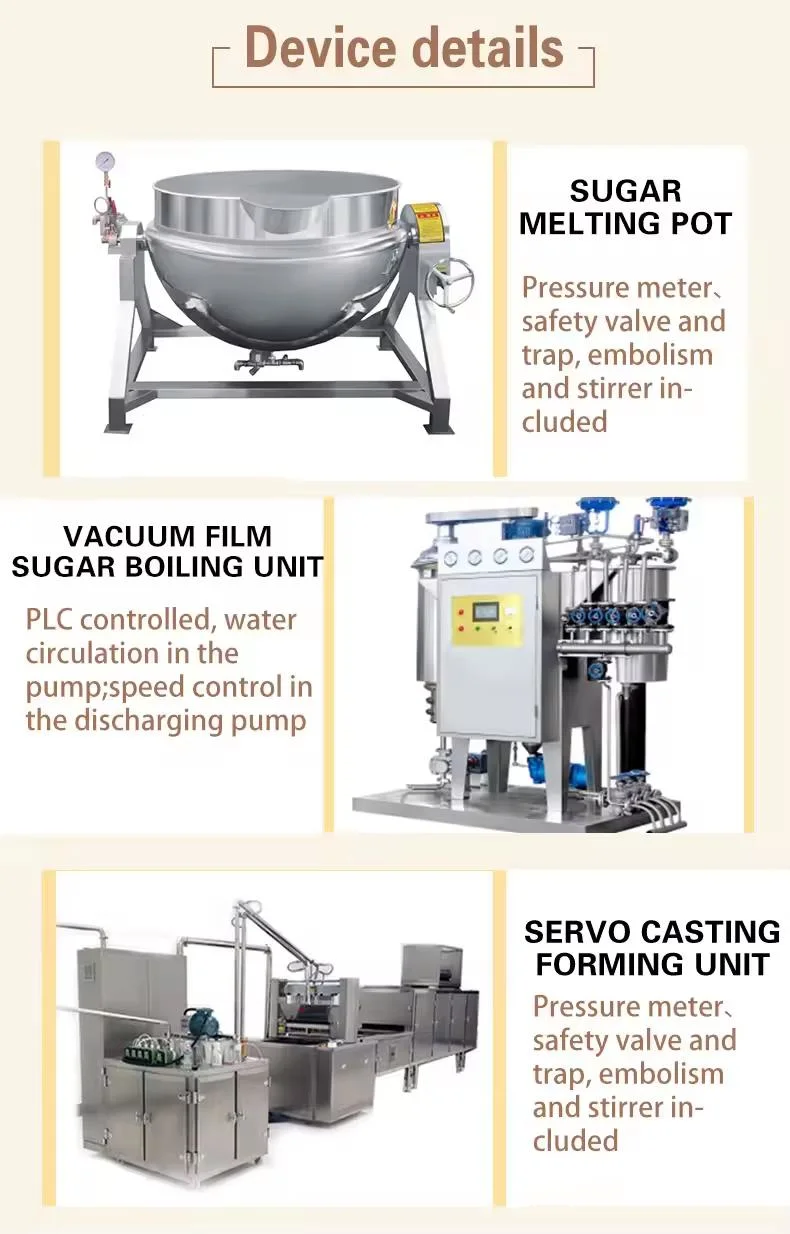 Candy Making Machines Candied Machine Gummy Production Line