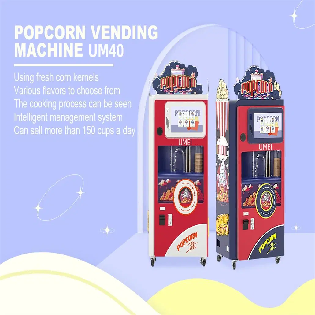 Caramel Popcorn Making Machine Oil Popping Snack Food Industrial Automatic Popcorn Machine