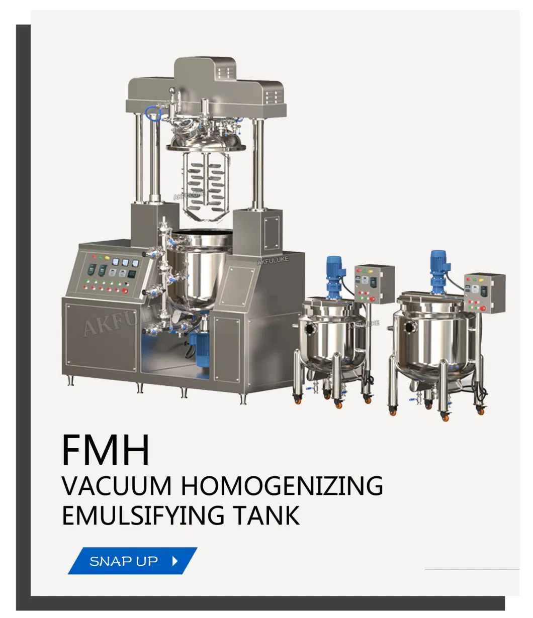 A01 Mayonnaise / Petroleum Jelly/ Body Lotion / Face Cream / Margarine Making Machine Sauce Cream Homogenizing Mixing Machine