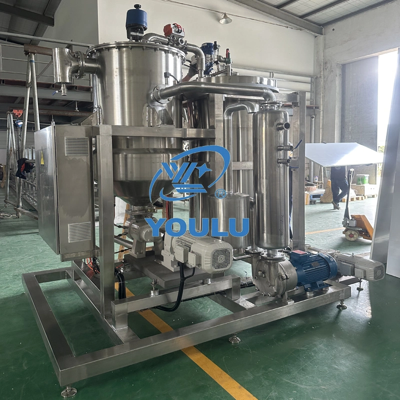 Die Forming Hard Candy Vacuum Cooker 800-1000kg/H