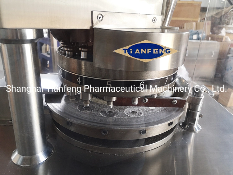 Shanghai Tianfeng High Speed Zpw15D Zpw17D Zpw19d Rotary Milk Sugar Tablet Press Machine Automatic Food Pill Making Machine Candy Making Machine