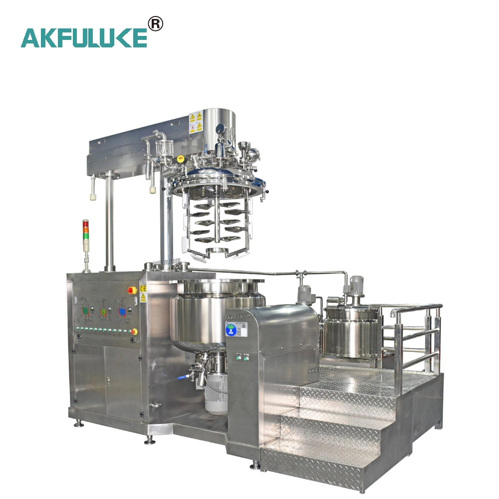 A01 Mayonnaise / Petroleum Jelly/ Body Lotion / Face Cream / Margarine Making Machine Sauce Cream Homogenizing Mixing Machine