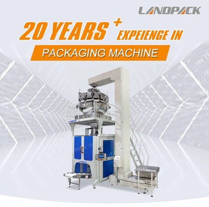 Landpack Ld-900A Dried Fruit Gummy Bear Candy Wrapping Packaging Packing Machine