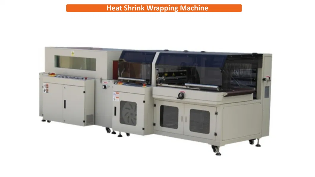 Pizza Box Shrink Wrap Packaging Machinery / Confectionery Cosmetic DVD Box Shrink Wrap Tunnel Packing Machine