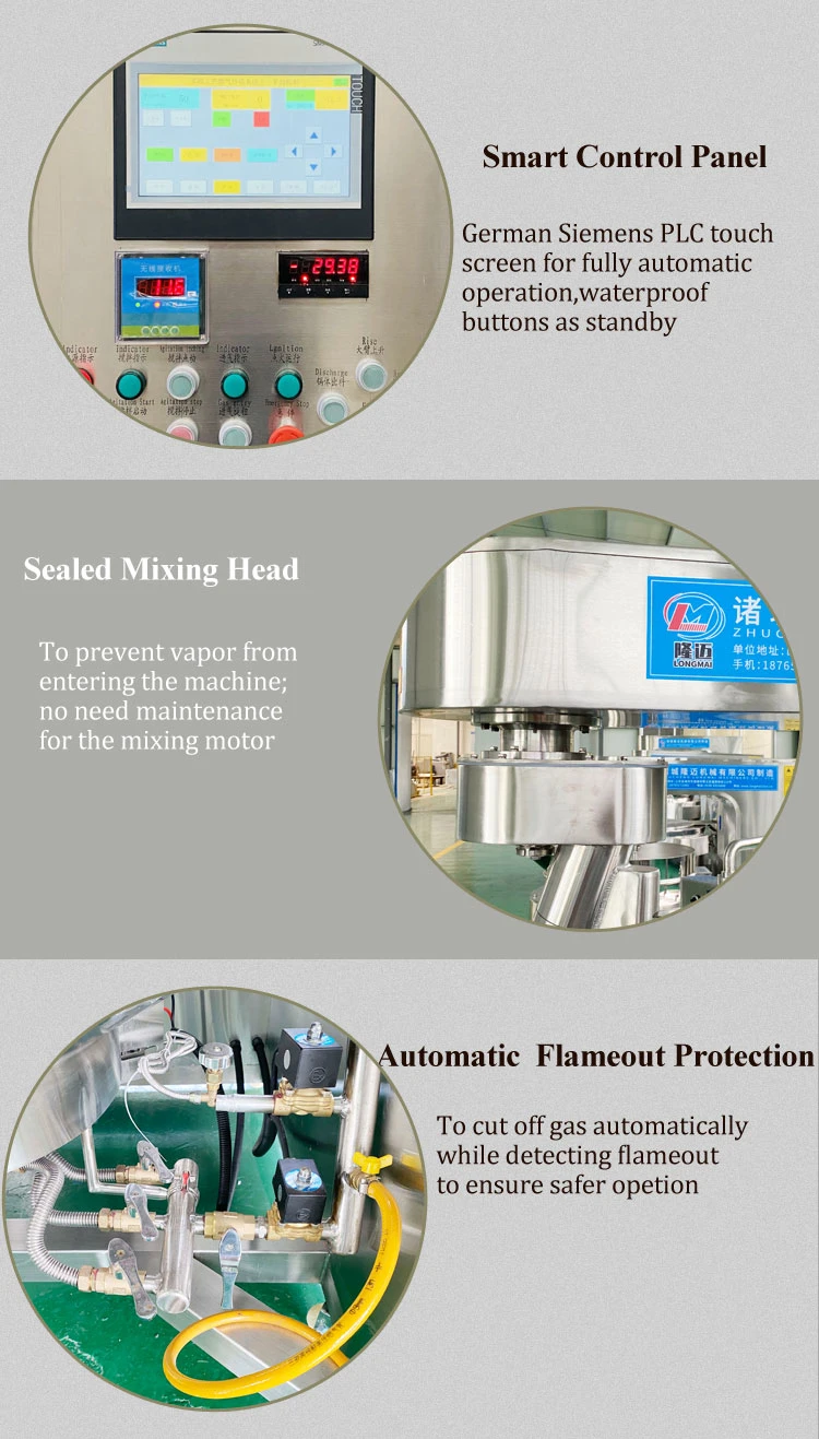 CE Approved Industrial Electric Caramel Sauce Making Machine Sauce Cooking Kettle Caramel Paste Cooking Mixer Machine Price