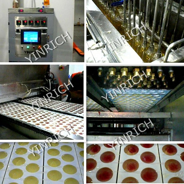 Candy Machinefully Automatic Complete Christmas Jelly Candy Depositing Line Gdq300b with Ce