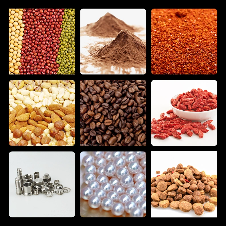 Semi Automatic Mixed Nuts Snack Peanut Beans Seeds Granule Gummy Candies Gum Balls Food Packaging Machine